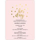 Her Day Confetti Dot Invitations Image 7 of 8